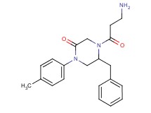 4-beta-alanyl-5-benzyl-1-(4-methylphenyl)-2-piperazinone