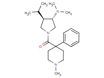 (3S*,4R*)-4-isopropyl-N,N-dimethyl-1-[(1-methyl-4-phenyl-4-piperidinyl)carbonyl]-3-pyrrolidinamine