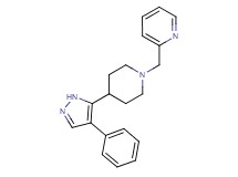 2-{[4-(4-phenyl-1H-pyrazol-5-yl)piperidin-1-yl]methyl}pyridine