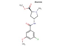 methyl (2S,4R)-4-[(3-chloro-5-methoxybenzoyl)amino]-1-methylpyrrolidine-2-carboxylate