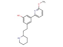 3-(6-methoxypyridin-2-yl)-5-(2-piperidin-2-ylethyl)phenol