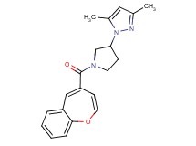 1-[1-(1-benzoxepin-4-ylcarbonyl)-3-pyrrolidinyl]-3,5-dimethyl-1H-pyrazole
