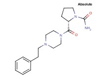 (2S)-2-{[4-(2-phenylethyl)piperazin-1-yl]carbonyl}pyrrolidine-1-carboxamide