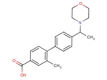 2-methyl-4'-(1-morpholin-4-ylethyl)biphenyl-4-carboxylic acid