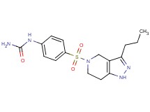 N-{4-[(3-propyl-1,4,6,7-tetrahydro-5H-pyrazolo[4,3-c]pyridin-5-yl)sulfonyl]phenyl}urea