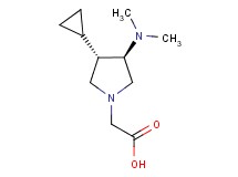 [rel-(3S,4R)-3-cyclopropyl-4-(dimethylamino)-1-pyrrolidinyl]acetic acid dihydrochloride