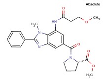 methyl 1-({7-[(3-methoxypropanoyl)amino]-1-methyl-2-phenyl-1H-benzimidazol-5-yl}carbonyl)-L-prolinate