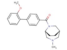 (1S*,5R*)-6-[(2'-methoxy-4-biphenylyl)carbonyl]-3-methyl-3,6-diazabicyclo[3.2.2]nonane