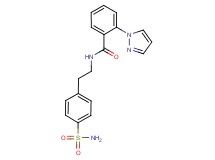 N-{2-[4-(aminosulfonyl)phenyl]ethyl}-2-(1H-pyrazol-1-yl)benzamide