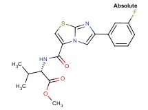 methyl N-{[6-(3-fluorophenyl)imidazo[2,1-b][1,3]thiazol-3-yl]carbonyl}-L-valinate
