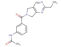 N-{3-[(2-ethyl-5,7-dihydro-6H-pyrrolo[3,4-d]pyrimidin-6-yl)carbonyl]phenyl}acetamide