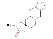 3-methyl-8-[(1-methyl-1H-imidazol-2-yl)methyl]-1-oxa-3,8-diazaspiro[4.5]decan-2-one