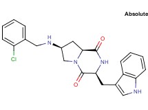 (3S,7S,8aS)-7-[(2-chlorobenzyl)amino]-3-(1H-indol-3-ylmethyl)hexahydropyrrolo[1,2-a]pyrazine-1,4-dione