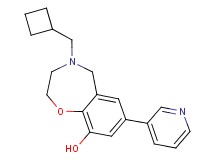 4-(cyclobutylmethyl)-7-pyridin-3-yl-2,3,4,5-tetrahydro-1,4-benzoxazepin-9-ol