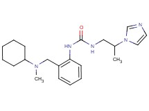 N-(2-{[cyclohexyl(methyl)amino]methyl}phenyl)-N'-[2-(1H-imidazol-1-yl)propyl]urea
