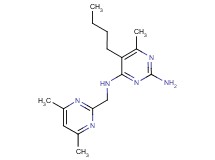 5-butyl-N~4~-[(4,6-dimethylpyrimidin-2-yl)methyl]-6-methylpyrimidine-2,4-diamine