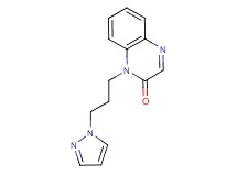 1-[3-(1H-pyrazol-1-yl)propyl]quinoxalin-2(1H)-one