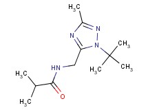 N-[(1-tert-butyl-3-methyl-1H-1,2,4-triazol-5-yl)methyl]-2-methylpropanamide