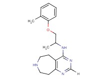 N-[1-methyl-2-(2-methylphenoxy)ethyl]-6,7,8,9-tetrahydro-5H-pyrimido[4,5-d]azepin-4-amine