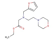 ethyl [(2-furylmethyl)(2-morpholin-4-ylethyl)amino]acetate