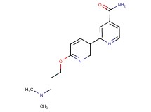 6'-[3-(dimethylamino)propoxy]-2,3'-bipyridine-4-carboxamide