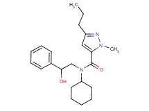 N-cyclohexyl-N-(2-hydroxy-2-phenylethyl)-1-methyl-3-propyl-1H-pyrazole-5-carboxamide