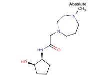 N-[(1S,2R)-2-hydroxycyclopentyl]-2-(4-methyl-1,4-diazepan-1-yl)acetamide
