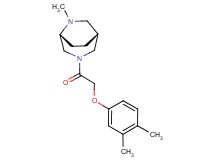 (1R*,5R*)-3-[(3,4-dimethylphenoxy)acetyl]-6-methyl-3,6-diazabicyclo[3.2.2]nonane