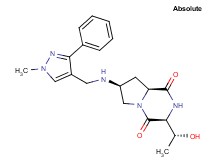 (3S,7S,8aS)-3-[(1R)-1-hydroxyethyl]-7-{[(1-methyl-3-phenyl-1H-pyrazol-4-yl)methyl]amino}hexahydropyrrolo[1,2-a]pyrazine-1,4-dione