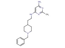 N-[2-(1-benzylpiperidin-4-yl)ethyl]-2-methylpyrimidine-4,6-diamine