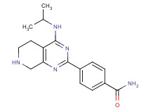 4-[4-(isopropylamino)-5,6,7,8-tetrahydropyrido[3,4-d]pyrimidin-2-yl]benzamide