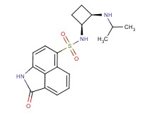 N-[(1S*,2R*)-2-(isopropylamino)cyclobutyl]-2-oxo-1,2-dihydrobenzo[cd]indole-6-sulfonamide
