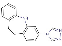 3-(4H-1,2,4-triazol-4-yl)-10,11-dihydro-5H-dibenzo[b,f]azepine