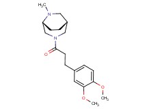 (1R*,5R*)-3-[3-(3,4-dimethoxyphenyl)propanoyl]-6-methyl-3,6-diazabicyclo[3.2.2]nonane