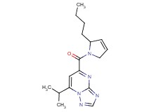 5-[(2-butyl-2,5-dihydro-1H-pyrrol-1-yl)carbonyl]-7-isopropyl[1,2,4]triazolo[1,5-a]pyrimidine