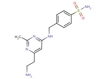 4-({[6-(2-aminoethyl)-2-methylpyrimidin-4-yl]amino}methyl)benzenesulfonamide
