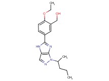 {2-ethoxy-5-[1-(1-methylbutyl)-1,4-dihydroimidazo[4,5-c]pyrazol-5-yl]phenyl}methanol