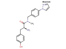 N-methyl-N-[4-(1H-pyrazol-1-yl)benzyl]-L-tyrosinamide hydrochloride
