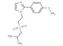 1-[2-(isobutylsulfonyl)ethyl]-2-[4-(methylthio)phenyl]-1H-imidazole