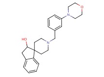1'-[3-(4-morpholinyl)benzyl]-2,3-dihydrospiro[indene-1,4'-piperidin]-2-ol