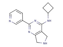 N-cyclobutyl-2-pyridin-3-yl-6,7-dihydro-5H-pyrrolo[3,4-d]pyrimidin-4-amine