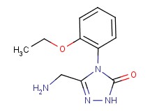 5-(aminomethyl)-4-(2-ethoxyphenyl)-2,4-dihydro-3H-1,2,4-triazol-3-one