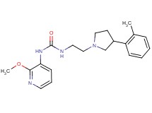 N-(2-methoxypyridin-3-yl)-N'-{2-[3-(2-methylphenyl)pyrrolidin-1-yl]ethyl}urea