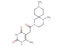 5-[2-(1,9-dimethyl-1,4,9-triazaspiro[5.5]undec-4-yl)-2-oxoethyl]-6-methylpyrimidine-2,4(1H,3H)-dione