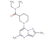 1-(2,5-dimethylpyrazolo[1,5-a]pyrimidin-7-yl)-N,N-diethyl-3-piperidinecarboxamide