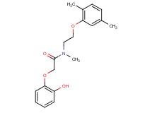 N-[2-(2,5-dimethylphenoxy)ethyl]-2-(2-hydroxyphenoxy)-N-methylacetamide