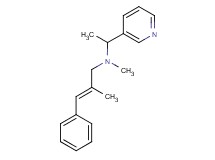 (2E)-N,2-dimethyl-3-phenyl-N-(1-pyridin-3-ylethyl)prop-2-en-1-amine