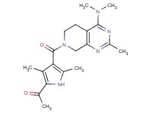 1-(4-{[4-(dimethylamino)-2-methyl-5,8-dihydropyrido[3,4-d]pyrimidin-7(6H)-yl]carbonyl}-3,5-dimethyl-1H-pyrrol-2-yl)ethanone