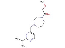 1-[(2-isopropylpyrimidin-4-yl)methyl]-4-(methoxyacetyl)-1,4-diazepane