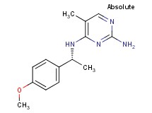 N~4~-[(1R)-1-(4-methoxyphenyl)ethyl]-5-methylpyrimidine-2,4-diamine